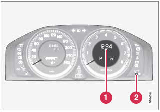 Clock and setting control