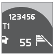 the selected time interval are shown while the setting is being made and for several