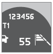 The number of bars indicating the selected time interval are shown while the