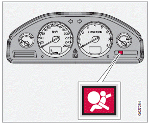 SRS warning light