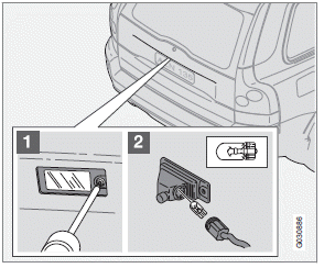 1. Switch off the ignition.