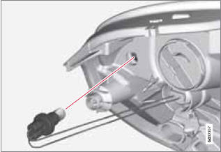 1. Remove the headlight housing from the