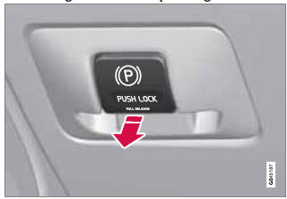 Parking brake control