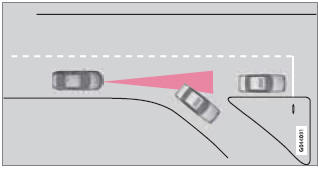 If the vehicle ahead turns suddenly, there may be a stationary vehicle ahead