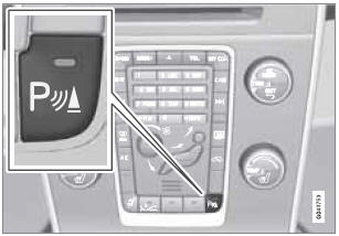 Park assist button