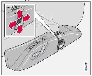 Lumbar support control