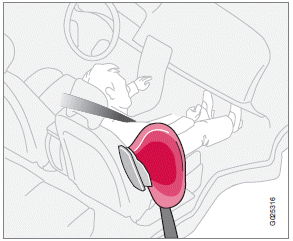 Passenger's side SIPS airbag