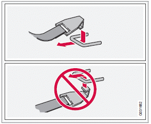 Fasten the attachment correctly to the ISOFIX/
