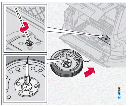 1. Use the crank (turn it counterclockwise) to