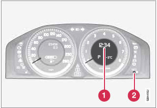 Clock and setting control