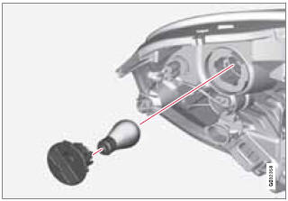 1. Remove the headlight housing from the